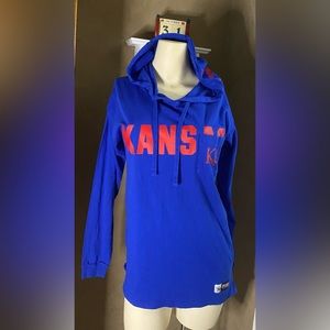 Victoria’s Secret PINK Kansas University Sweater Women’s Medium KU Jayhawks